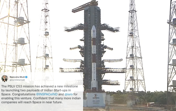 PSLV C53 mission achieves new milestone by launching two payloads of Indian Start-ups in Space