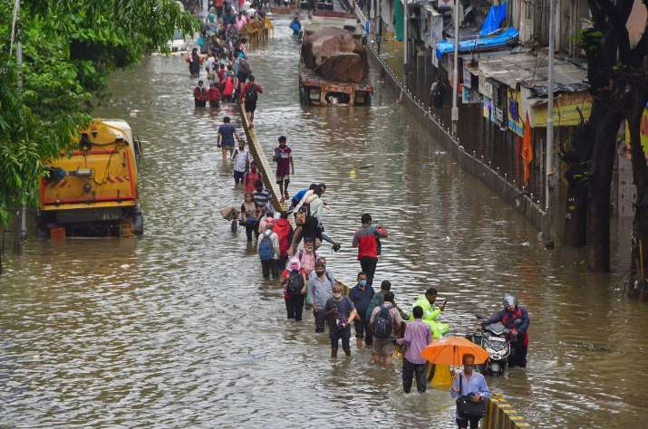 Orange alert issued as Mumbai continues to receive heavy downpour; Delhi expected to witness light showers