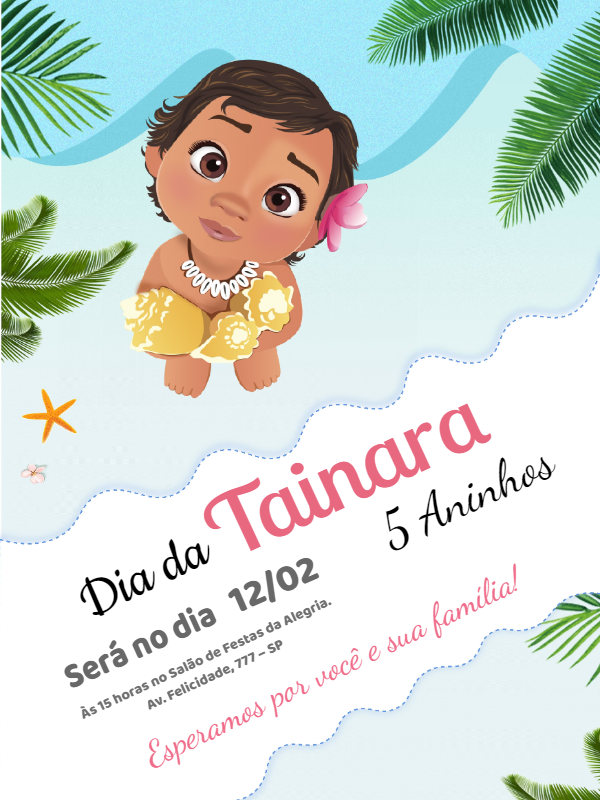 Featured image of post Fundo Moana Baby Para Convite Deixe seu coment rio para que possamos estar produzindo mais convites gratuitos