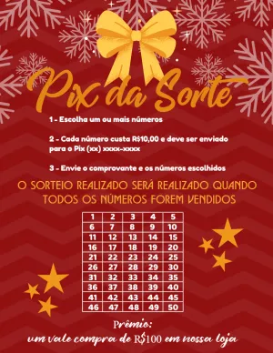 Pix da sorte de Natal