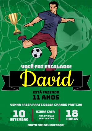 COMO FAZER FLYER PELO CELULAR - FLYER PARA PARTIDA DE FUTEBOL