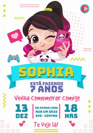 Etiqueta Escolar Luluca Panda - Fazendo a Nossa Festa