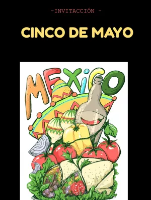 Cinco de mayo invitation