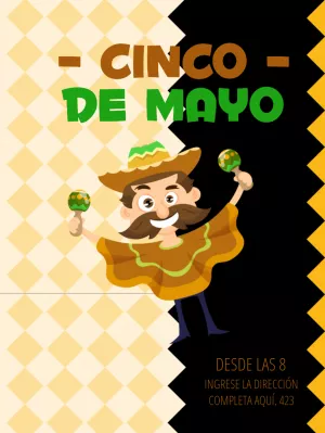 Cinco de mayo invitation