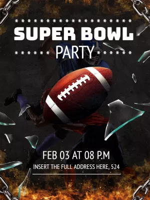 Convite Super Bowl