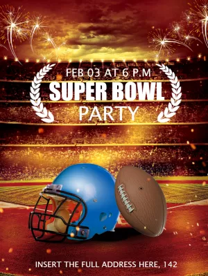 Convite Super Bowl