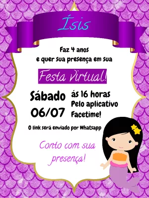 Como fazer convite virtual grátis para WhatsApp