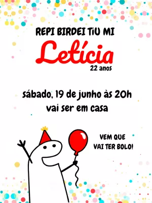 BOLO FLORK MEME / BOLO BONEQUINHO 