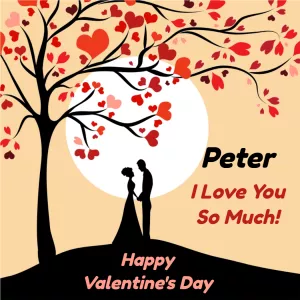Valentine's Day Message Card