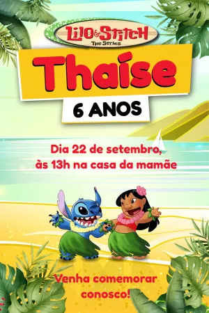 Listado Lilo Stitch Cumpleanos