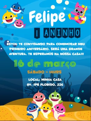 Convite de aniversário infantil Quebra Cabeça para editar, baixe grátis o  convite para preencher no ap…