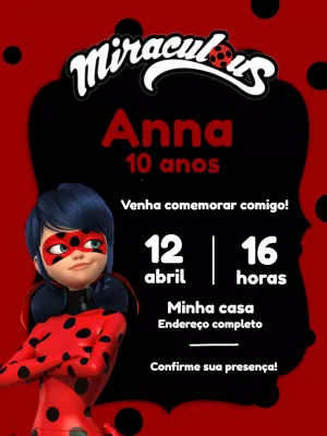 Topo de Bolo para Imprimir Ladybug - Edite grátis com nosso editor online