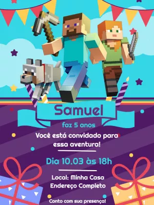 FESTA MINECRAFT Infantil: Tudo que Você Precisa!