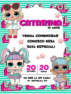 Hacer una invitación online invitación cumpleaños infantil unicornio  digital con foto - Un increíble editor en línea para editar las invitaciones,  logos, tarjetas, arte de redes sociales, carteles y mucho más!