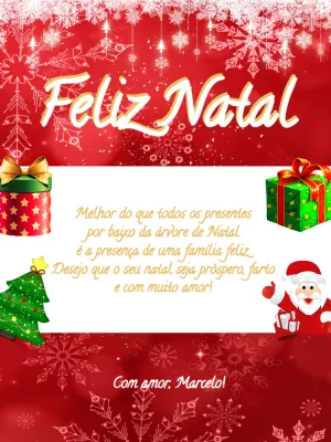 Cartão de Natal