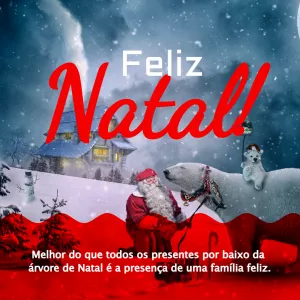 Modelos de Posts de Natal para editar