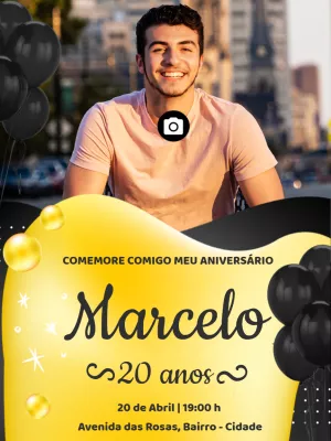 Hacer una invitación online invitación cumpleaños infantil unicornio  digital con foto - Un increíble editor en línea para editar las invitaciones,  logos, tarjetas, arte de redes sociales, carteles y mucho más!