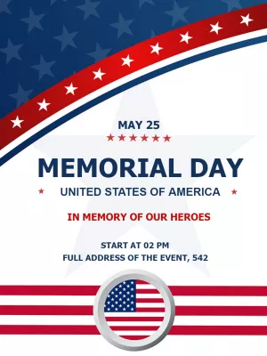 Invitation to Memorial Day Celebration