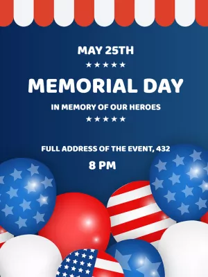 Invitation to Memorial Day Celebration