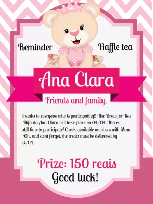 Make Invitation Online Digital Invitation Reminder Tea Raffle Princess