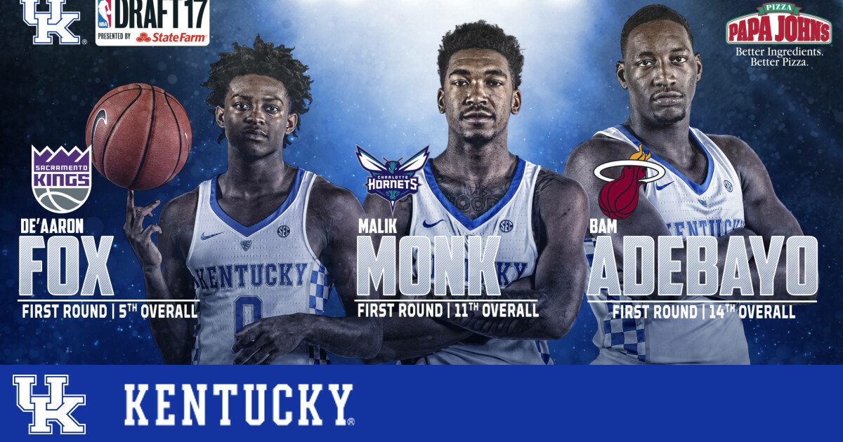 Three Wildcats Selected in the 2017 NBA Draft – UK Athletics