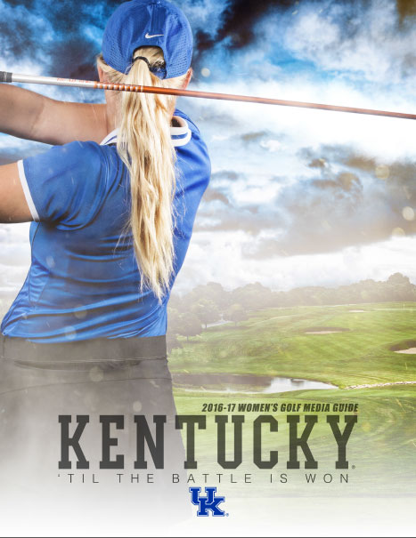 Women's Golf Media Guide Cover