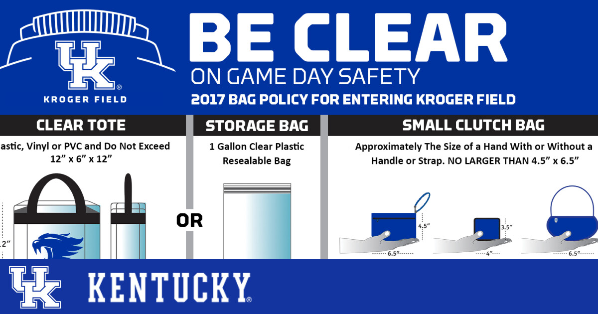 Safety / Clear Bag Guidelines