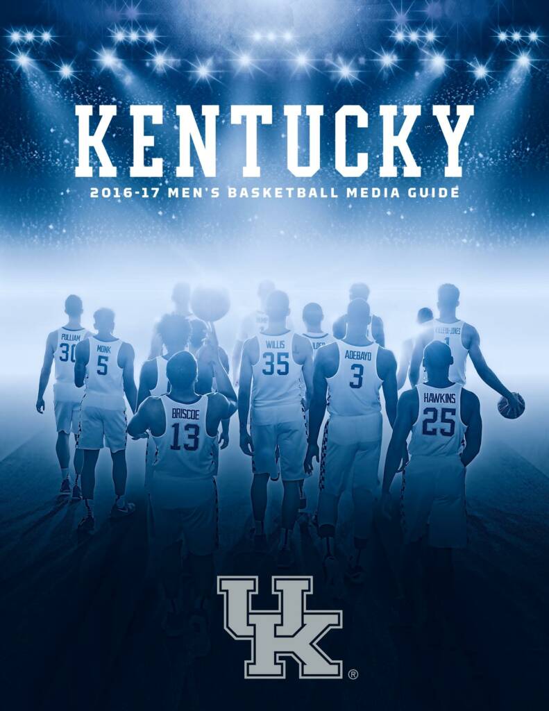 Men's Basketball Media Guide Cover