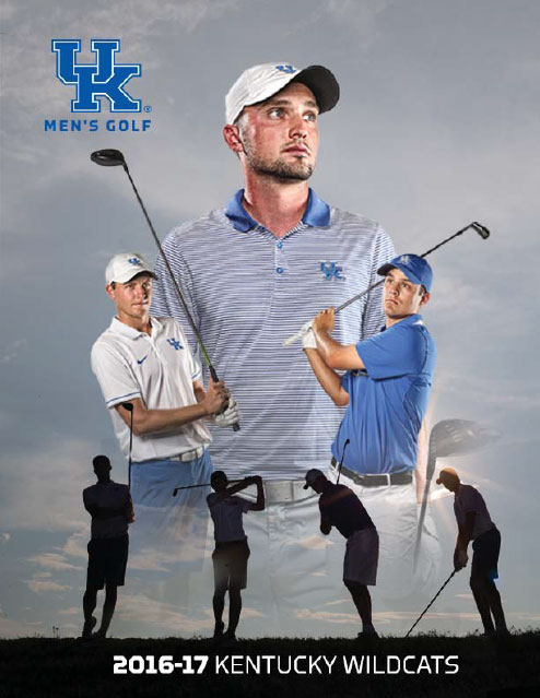 Men's Golf Media Guide Cover