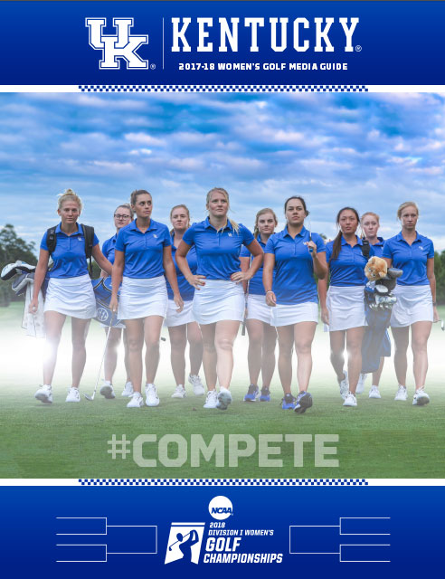 Women's Golf Media Guide Cover