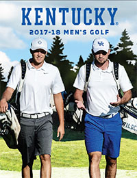 Men's Golf Media Guide Cover