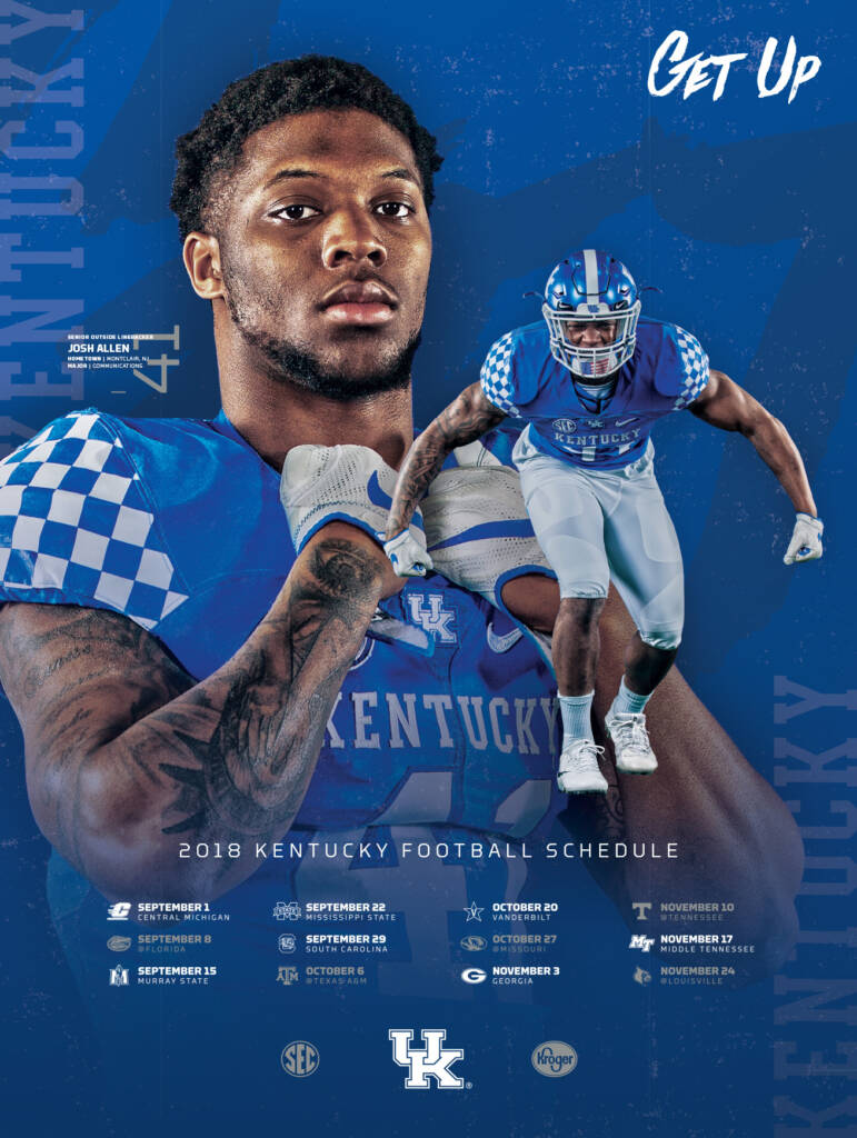 Kentucky Football Schedule Posters Unveiled UK Athletics