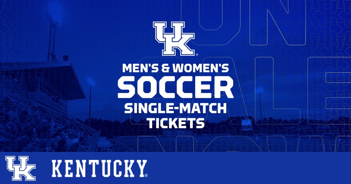 Kentucky Soccer SingleMatch Tickets Now On Sale UK Athletics