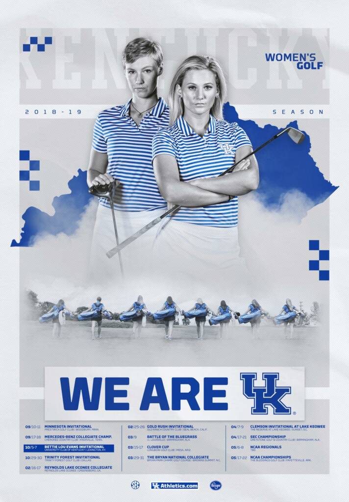 2018-19 Women's Golf Poster