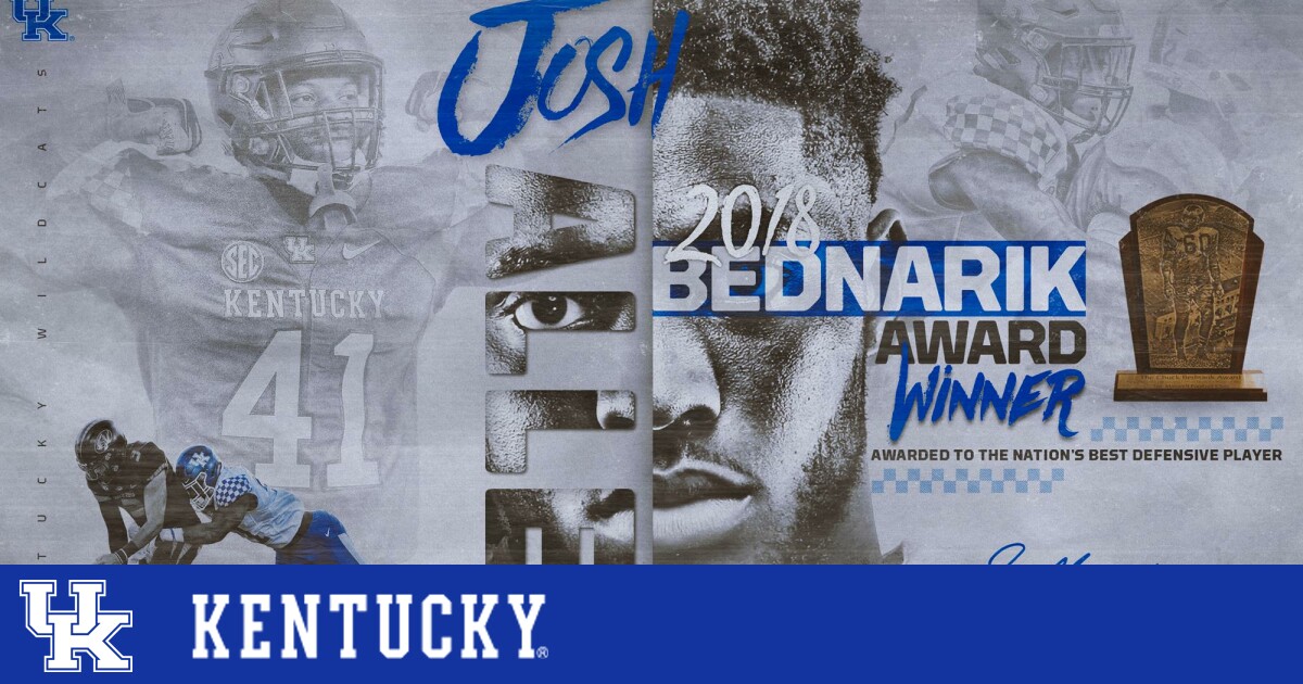 Josh Allen named Bednarik Award winner