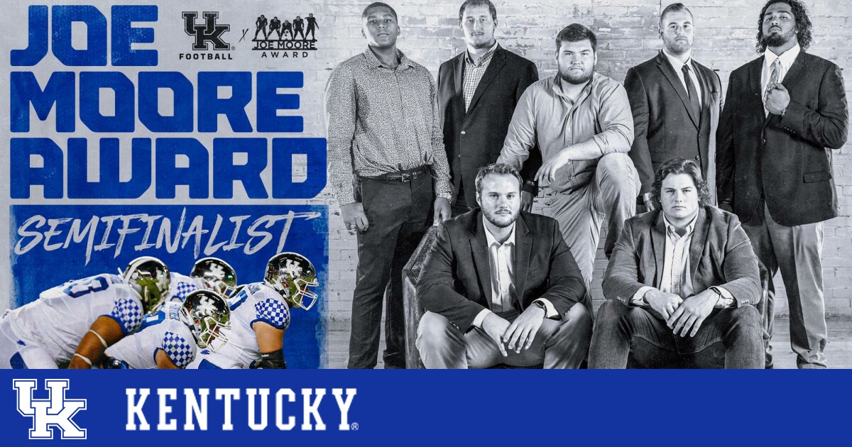 Kentucky Offensive Line Named Joe Moore Award Semifinalists UK Athletics