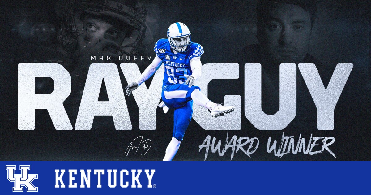 Max Duffy Named Ray Guy Award Winner UK Athletics