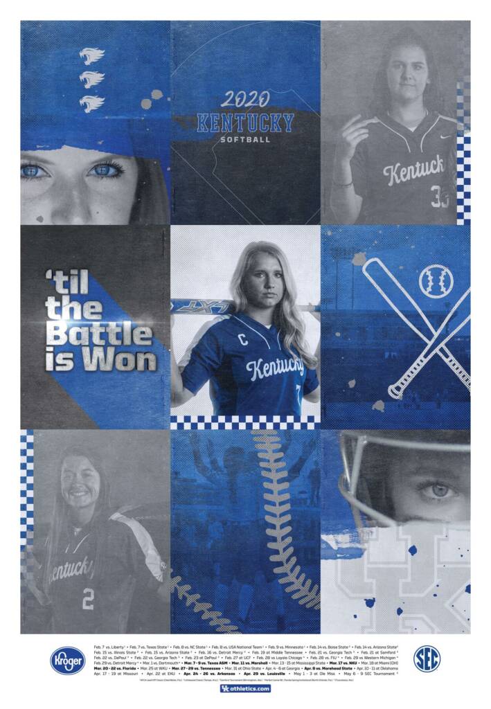 2020 Softball Poster