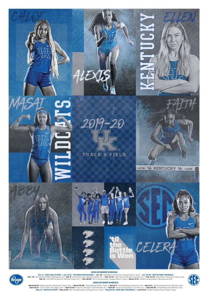 Womens Track 2020 Poster