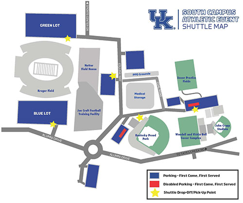 2020 Baseball Softball Parking and Shuttle