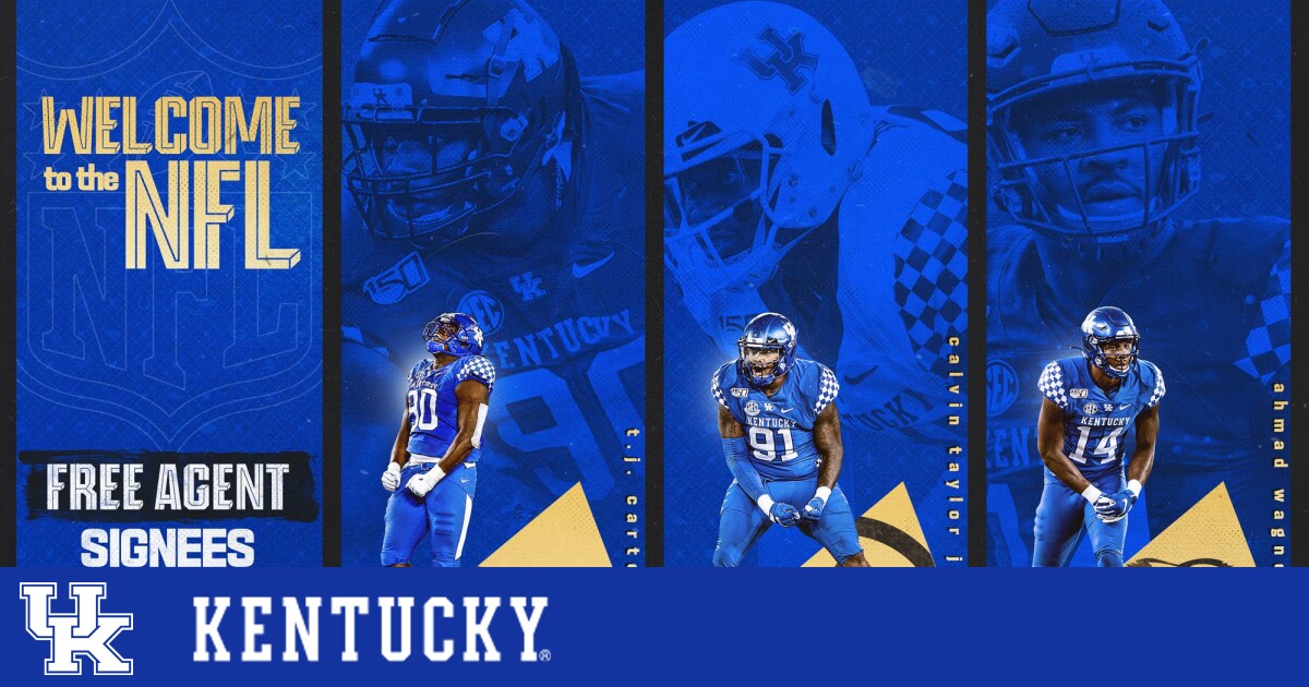 Three Wildcats Sign NFL Free Agent Contracts UK Athletics