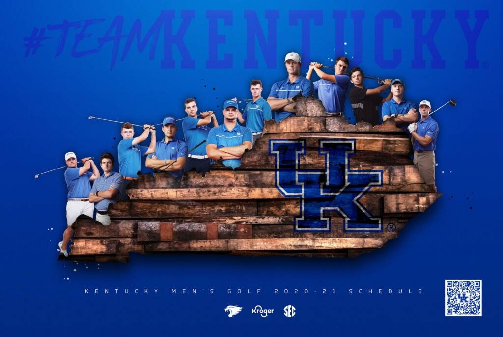 2020-21 mens golf poster