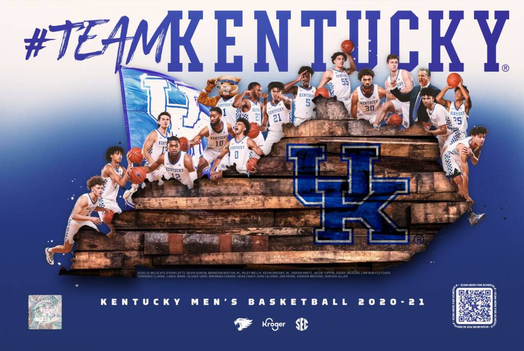 UK men's and women's basketball posters released