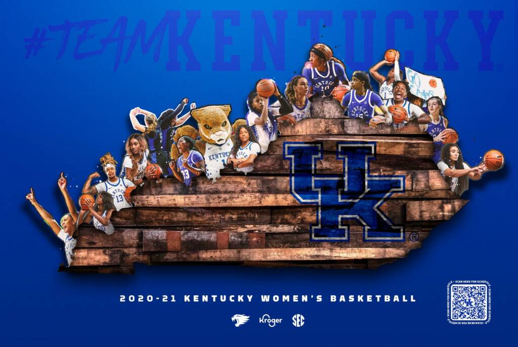 2022-23 Kentucky Men's and Women's Basketball Posters Unveiled