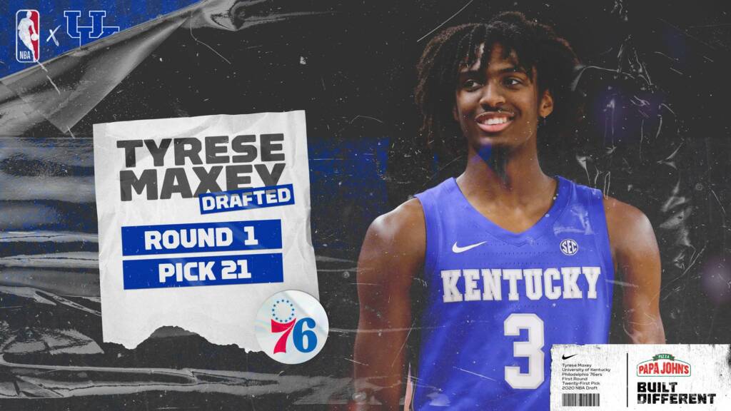 Maxey, Quickley and Richards Selected in the 2020 NBA Draft