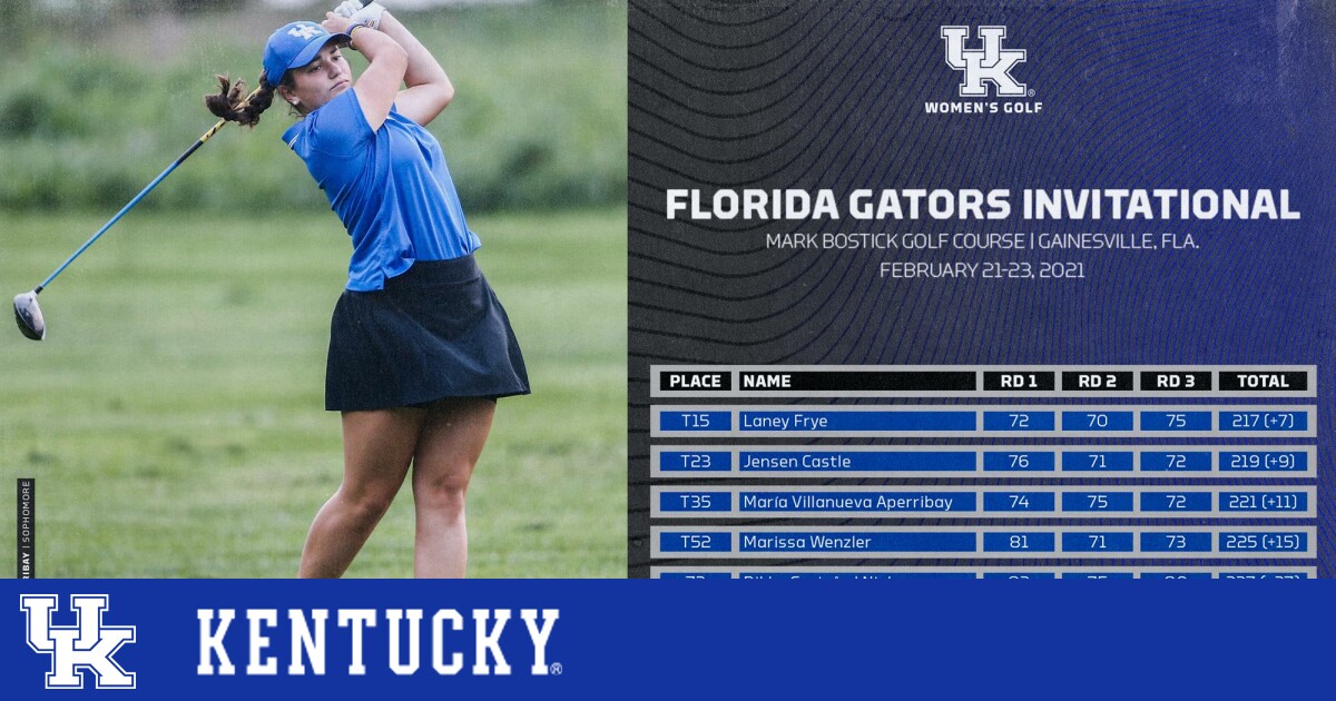 UK Women’s Golf Finishes Strong at Florida Gators Invitational UK