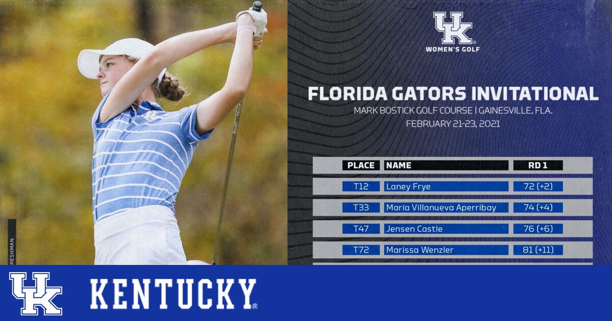 Frye Leads Wildcats at Florida Gators Invitational UK Athletics