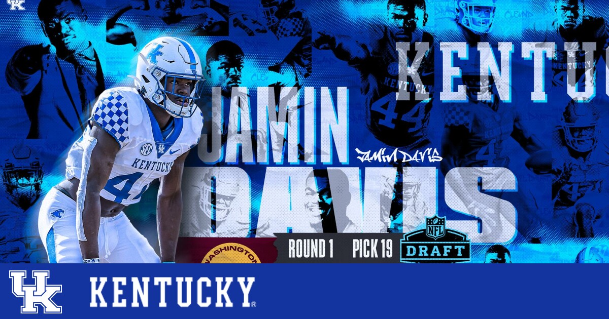 UK's Jamin Davis taken in the first round of the NFL draft