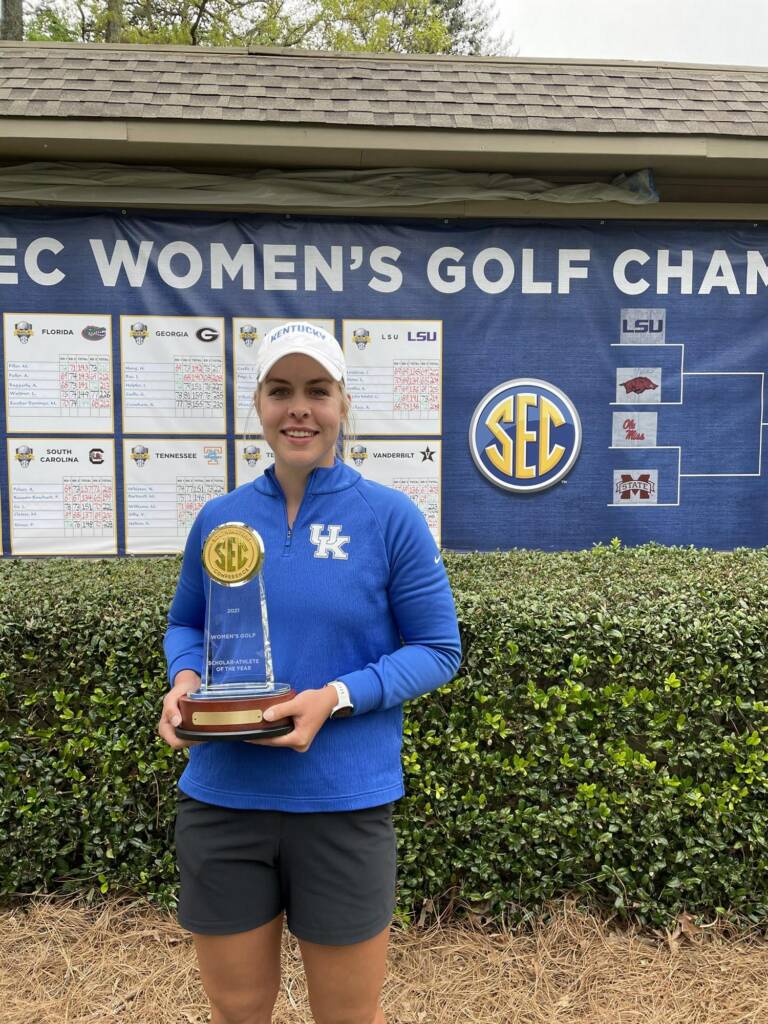 Svejgard Nielsen 2021 SEC Scholar-Athlete of the Year