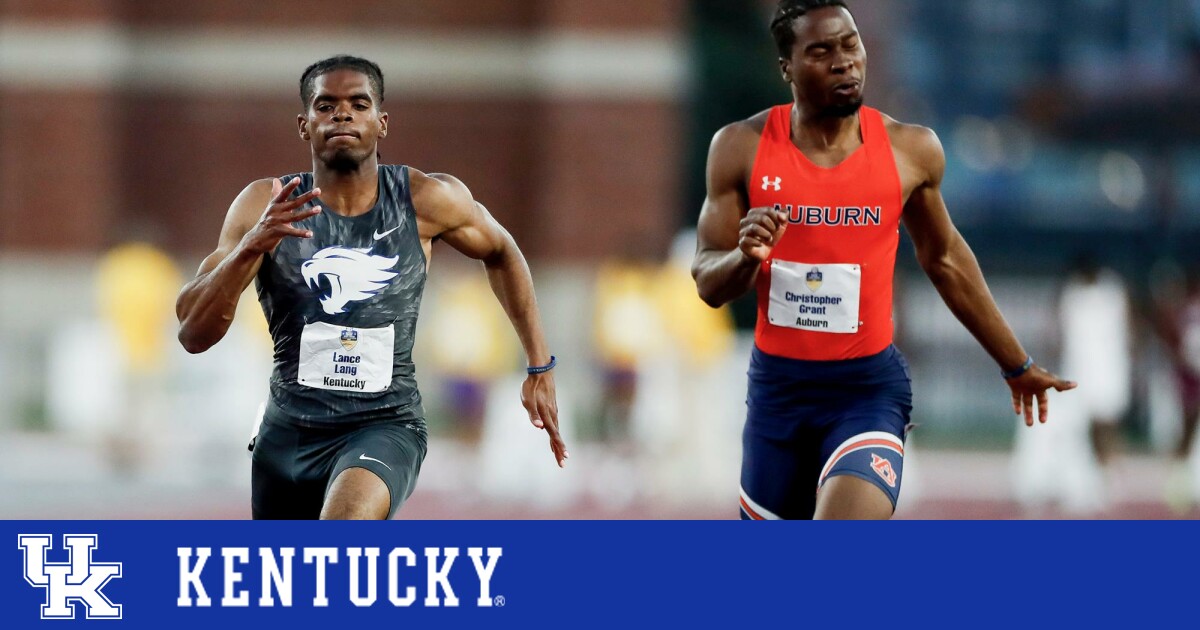 Lance Lang Ties UK Freshman Record at SEC Track and Field Championships